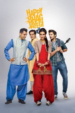 Happy Bhaag Jayegi 2016 HEVC 100mb Hindi MKV